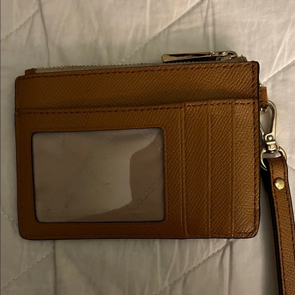 Michael Kors Tan Leather Wristlet - Picture 2 of 3